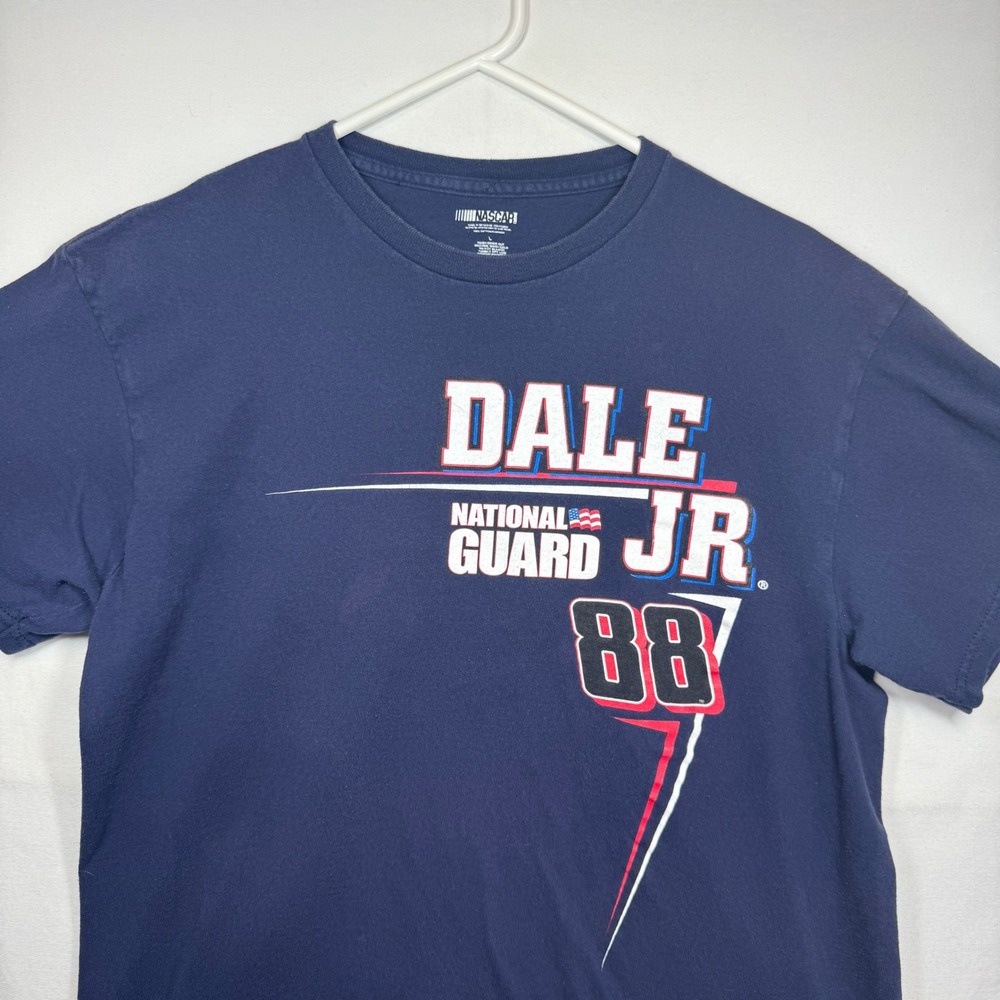 NASCAR Dale Jr National Guard 88 Racing Sprint Cup T-Shirt Mens Sz Large Y2K